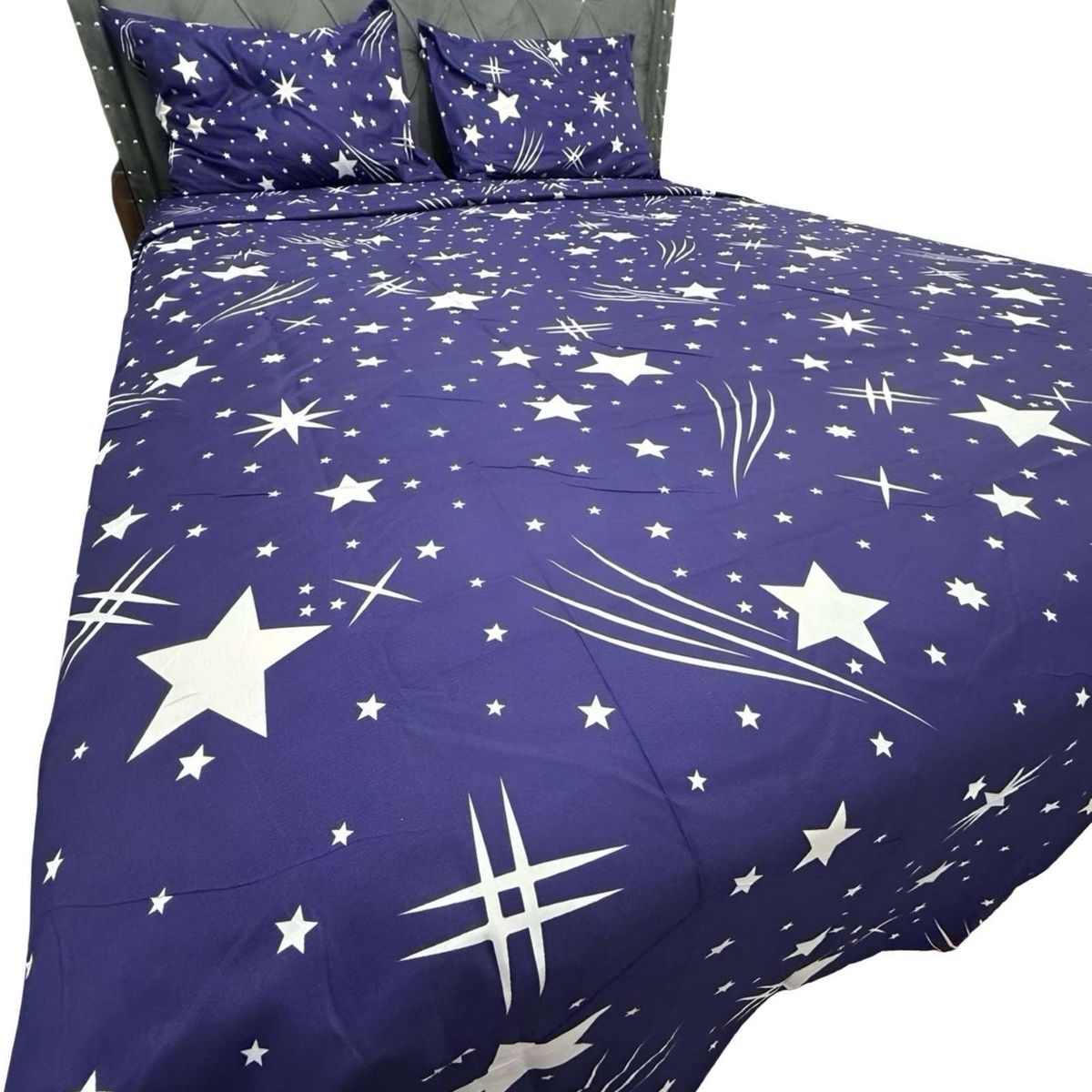 GENERICO - JUEGO DE SABANAS DE GÉNERO 2 PLAZAS ESTRELLA