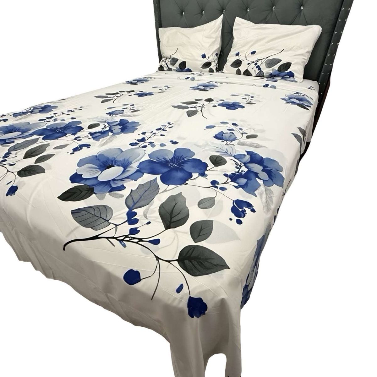 GENERICO - JUEGO DE SABANAS DE GÉNERO 2 PLAZAS FLORES