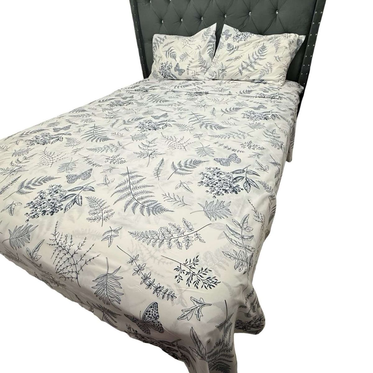 GENERICO - JUEGO DE SABANAS DE GÉNERO KING HOJAS