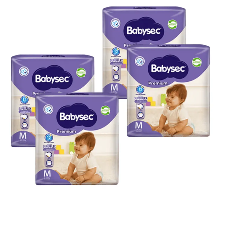 BABYSEC - Babysec Premium M 80 pañales