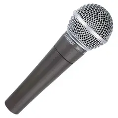 SHURE - Microfono Vocal Dinamico SM58-LC GY - Negro