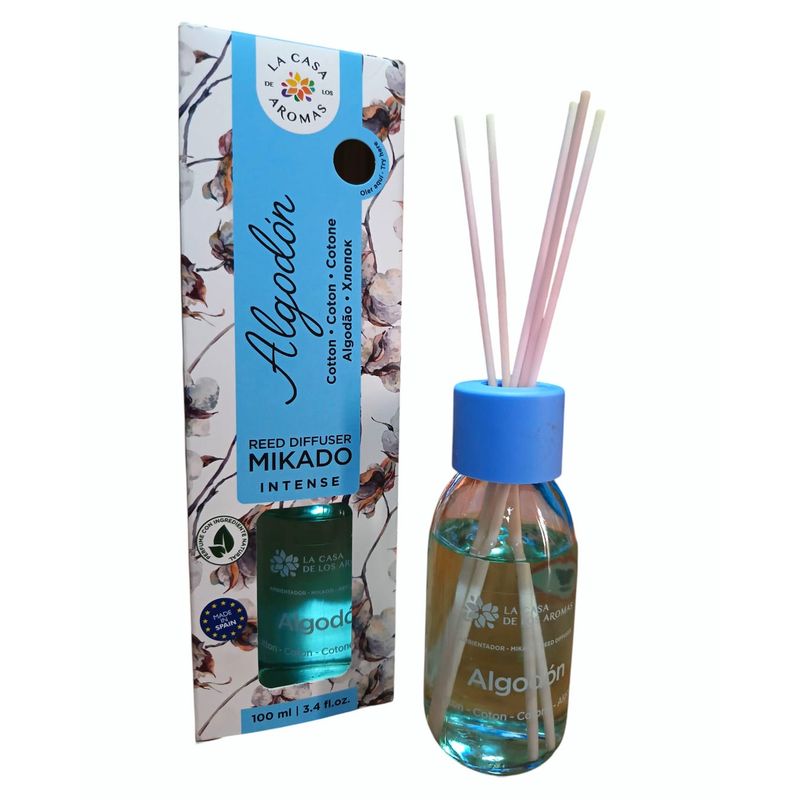 LA CASA DE LOS AROMAS - Ambientador Difusor De Varillas Algodon De Azucar 100ml