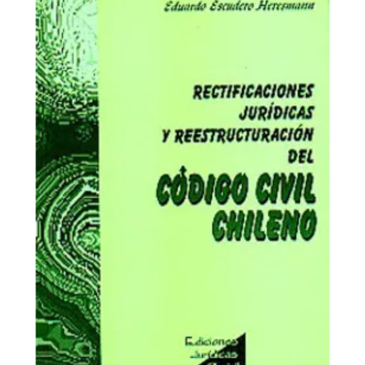 TOP10BOOKS - LIBRO RECTIFICACIONES JURÍDICAS Y REESTRUCTURACIÓN DEL CÓDIGO CIVIL CHILENO / E