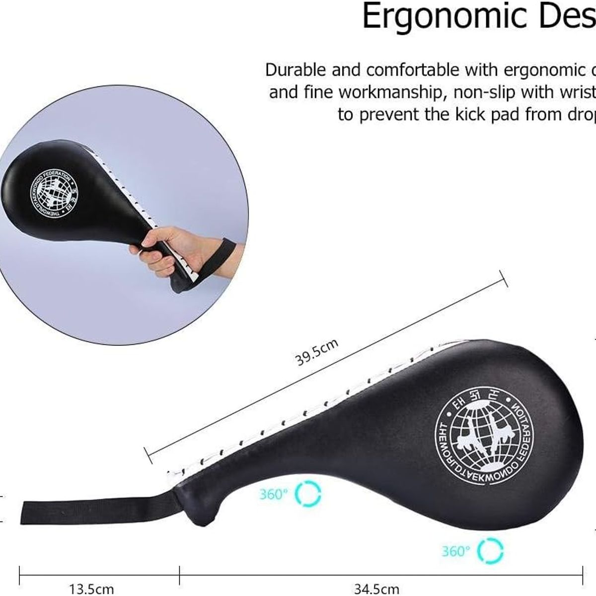 ATURE - Almohadilla Pad Para Patadas Taekwondo Paleta De Pateo