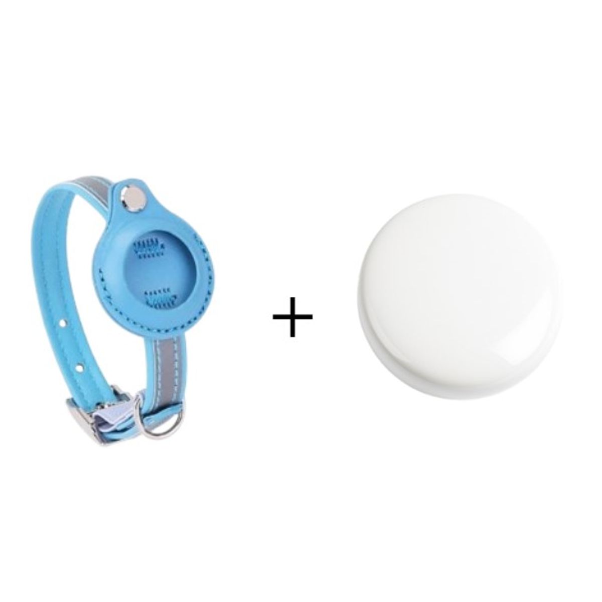 GENERICO - Collar de Gato con Localizador de Rastreo Global Compatible con Apple