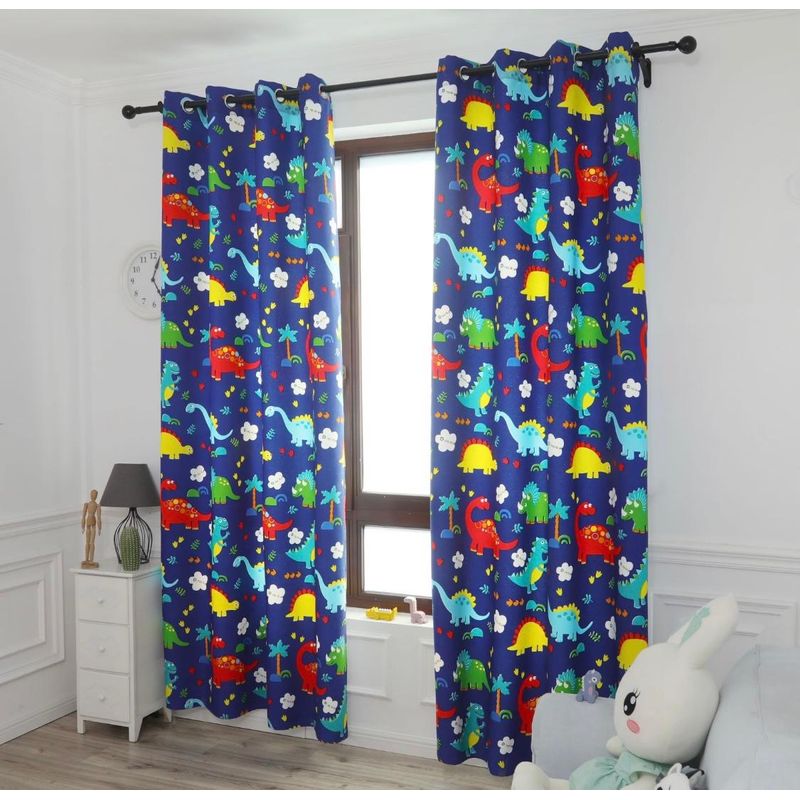 GENERICO - Cortinas  Infantil dinosaurio