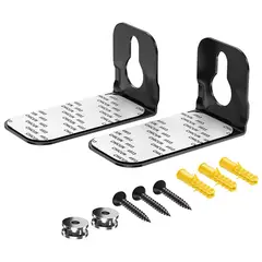 ATURE - Soporte Para Parlantes Y Soundbar 2 Unid Para Muro 90°