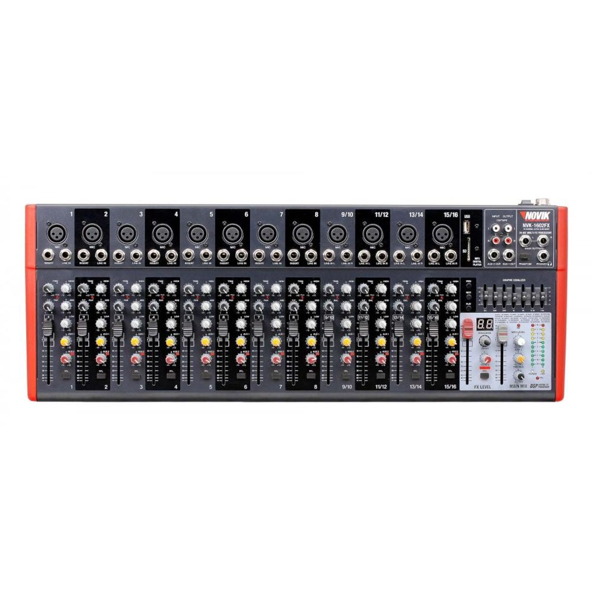NOVIK NEO - Mixer Analogo Novik NVK-1602FX