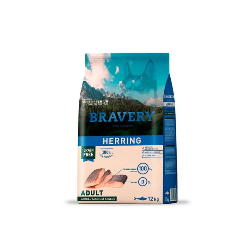 BRAVERY - Bravery Herring Adult  Large/ Medium Breed