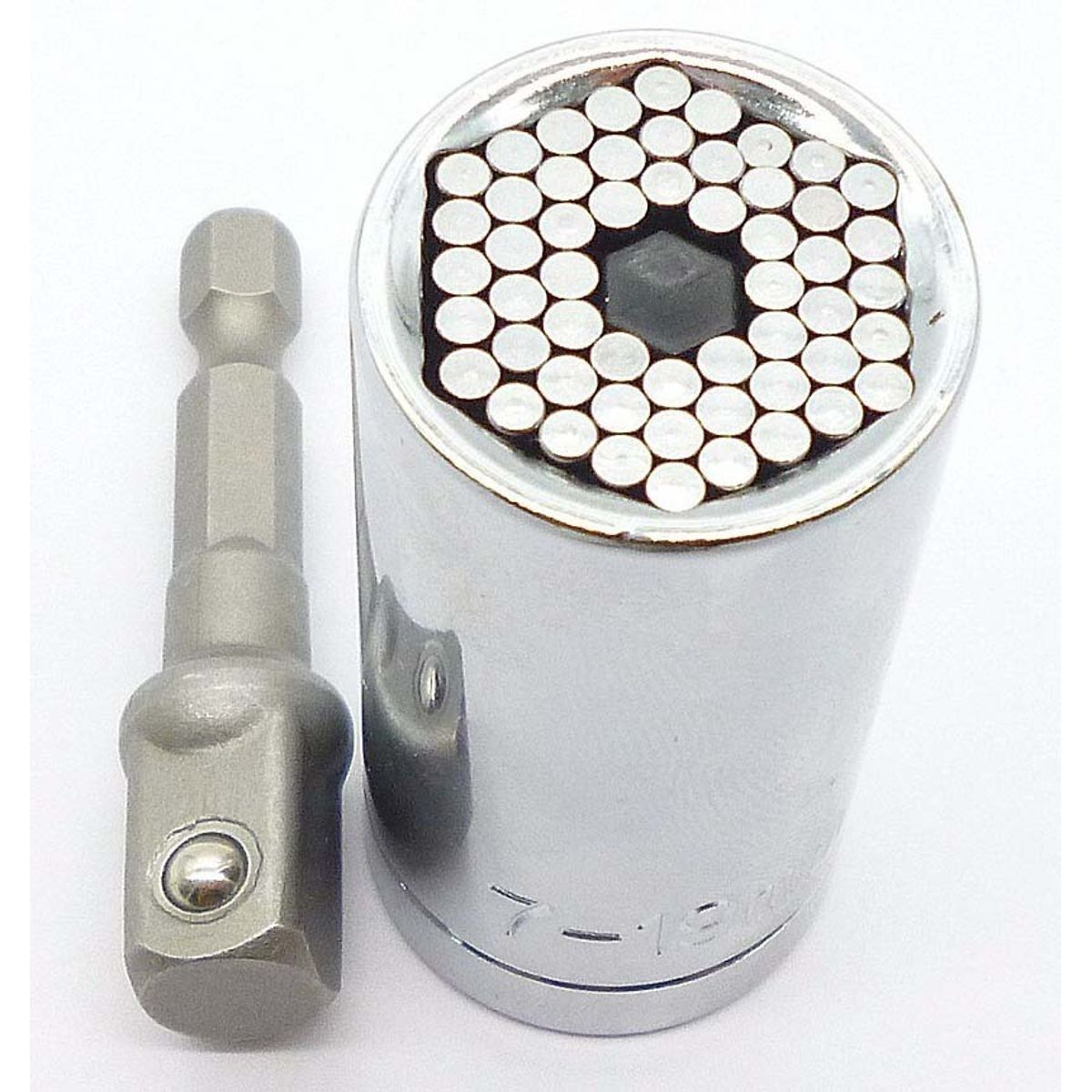 GENERICO - Llave Dado Universal Medir 7mm-19mm Herramienta Taladro