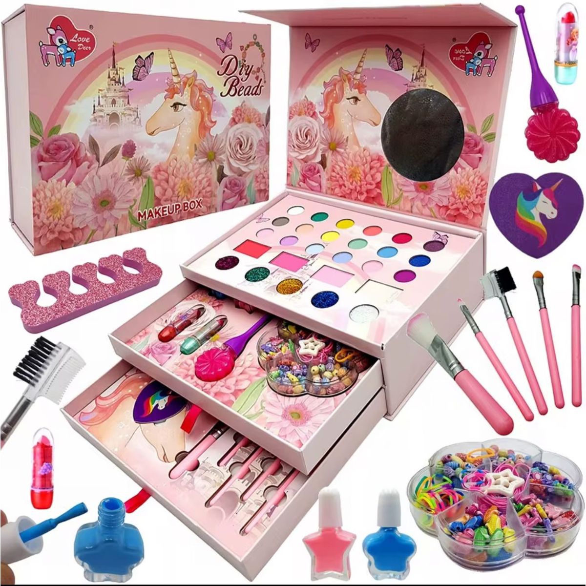GENERICO - Set De maquillajes Maleta Infantil Para Niñas