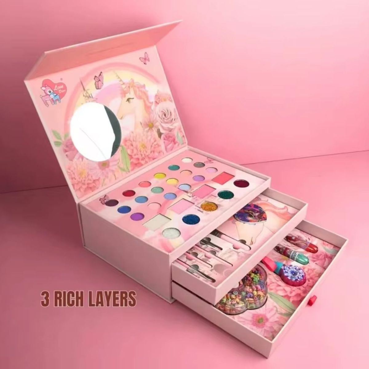 GENERICO - Set De maquillajes Maleta Infantil Para Niñas