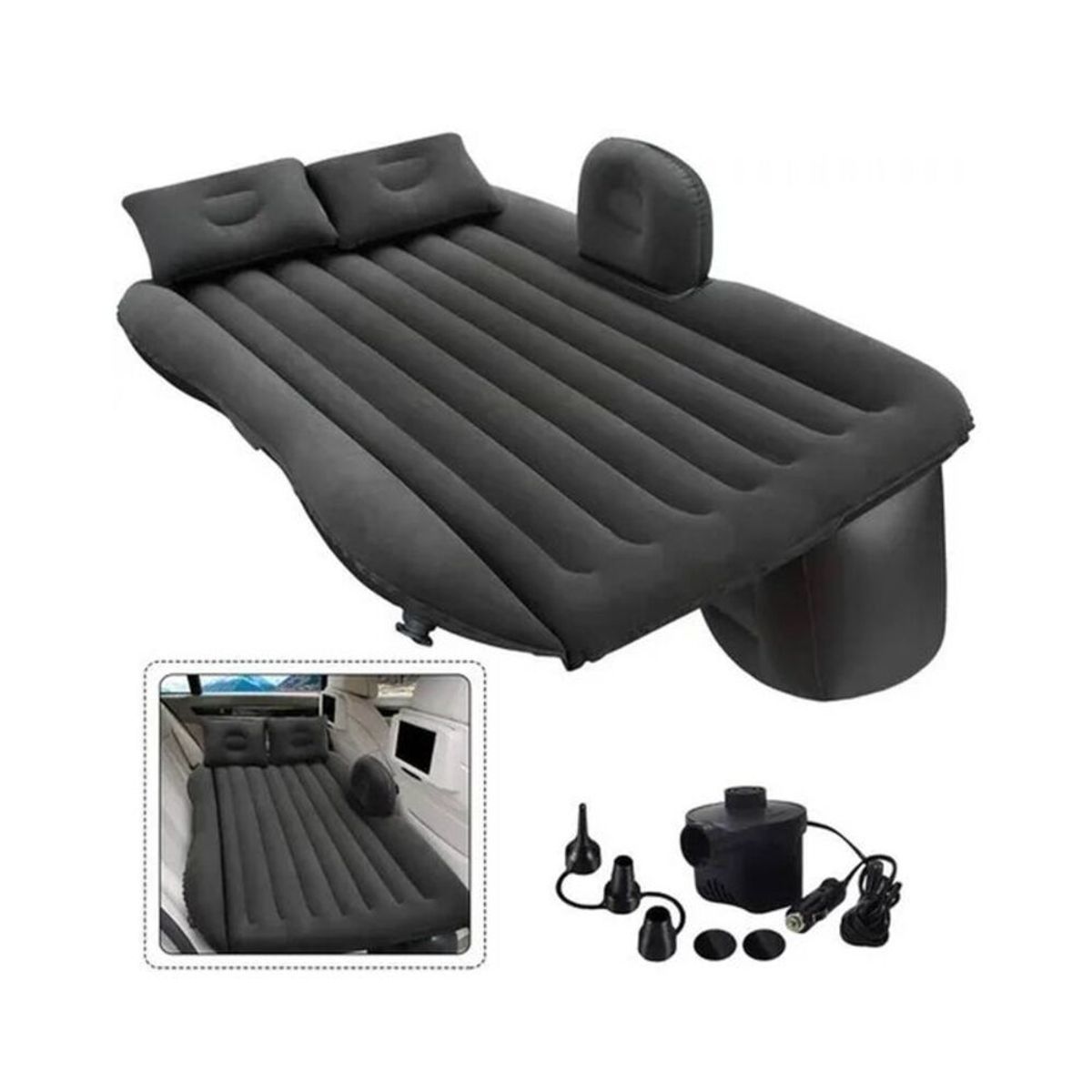 MOVI - COLCHON INFLABLE PARA ASIENTO TRASERO DE AUTO