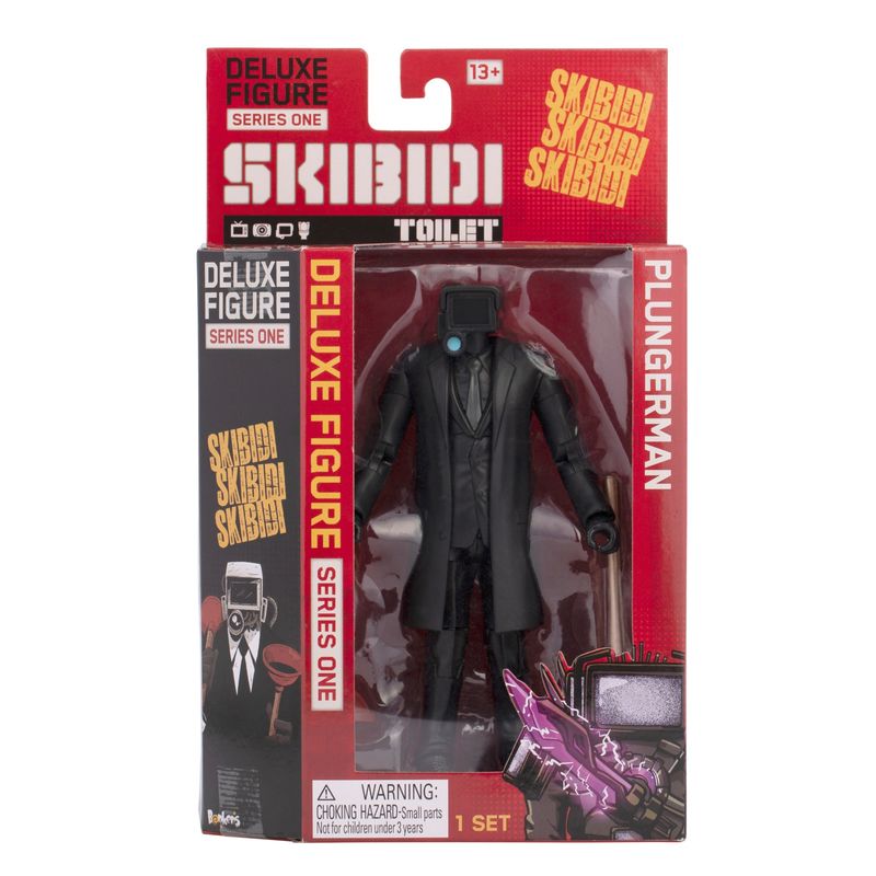 IMEXPORTA - Figura Coleccionable 15 Cm Plungerman Skibidi Toilet