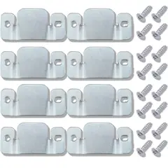 ATURE - Unión Metálico Para Muebles Camas Divididas Pack 8 Anclaje