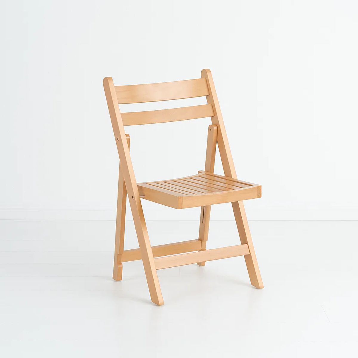KLIK - Silla Duna Plegable de Madera Natural