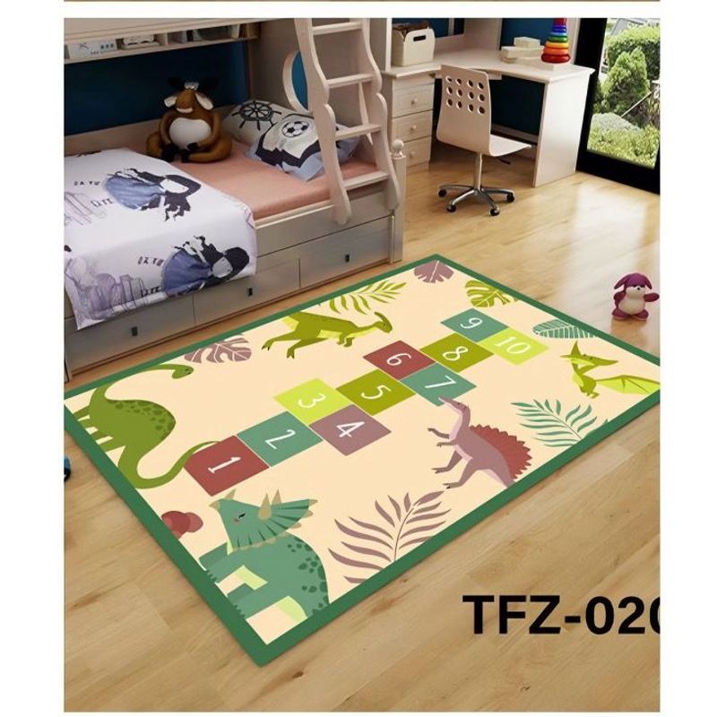 BY MARIA - Alfombra Lisa Infantil Diseño Rainbow Unicorn 120x160CM