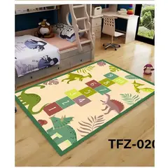 BY MARIA - Alfombra Lisa Infantil Diseño Rainbow Unicorn 120x160CM