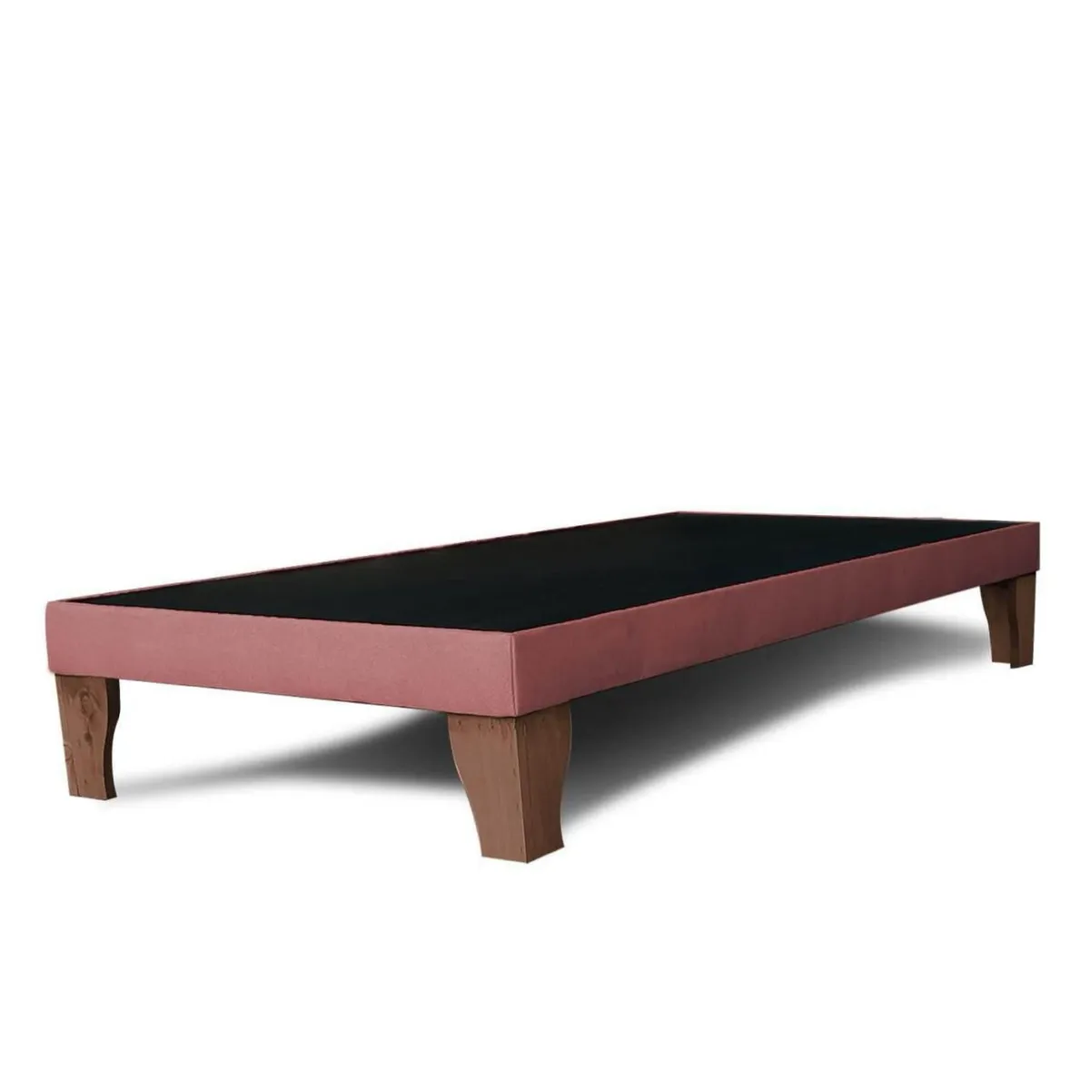 GENERICO - Base De Cama 1 Plaza 1.90x90 Rosa palo