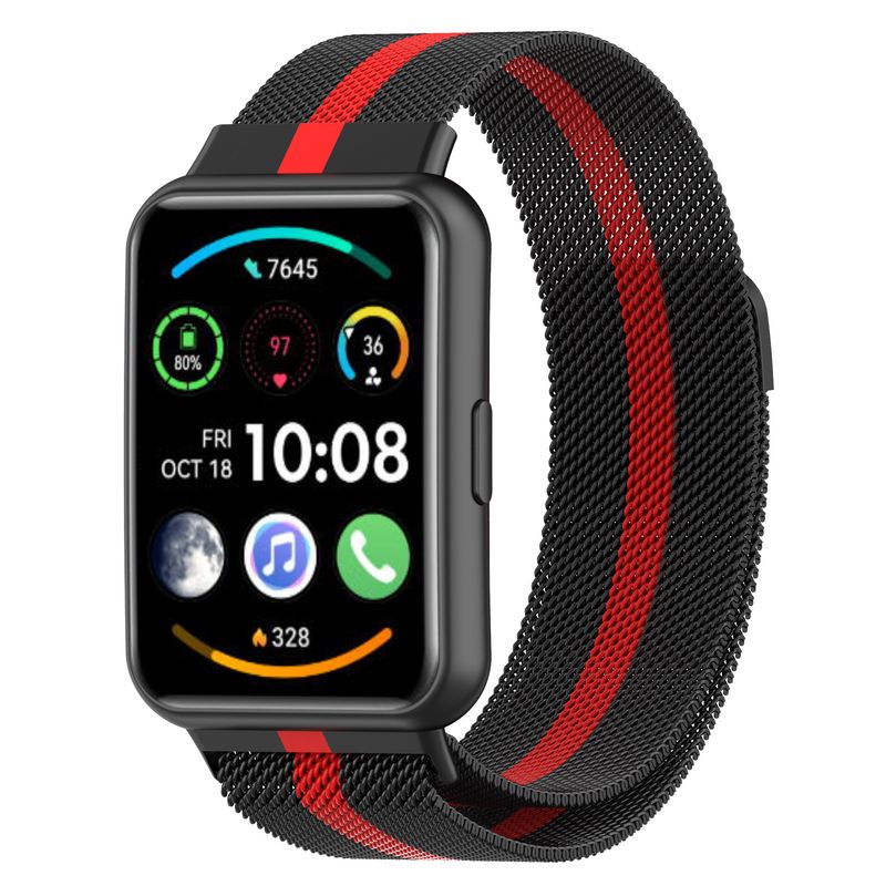 GENERICO - Correas Metalicas Loop Premium Para Huawei Watch Fit 2