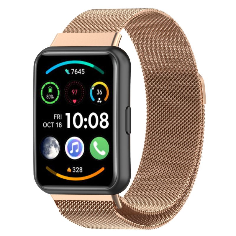 GENERICO - Correas Metalicas Loop Premium Para Huawei Watch Fit 2