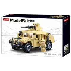 SLUBAN - Jeep Blindado Humvee Ejercito de Chile compatible Lego