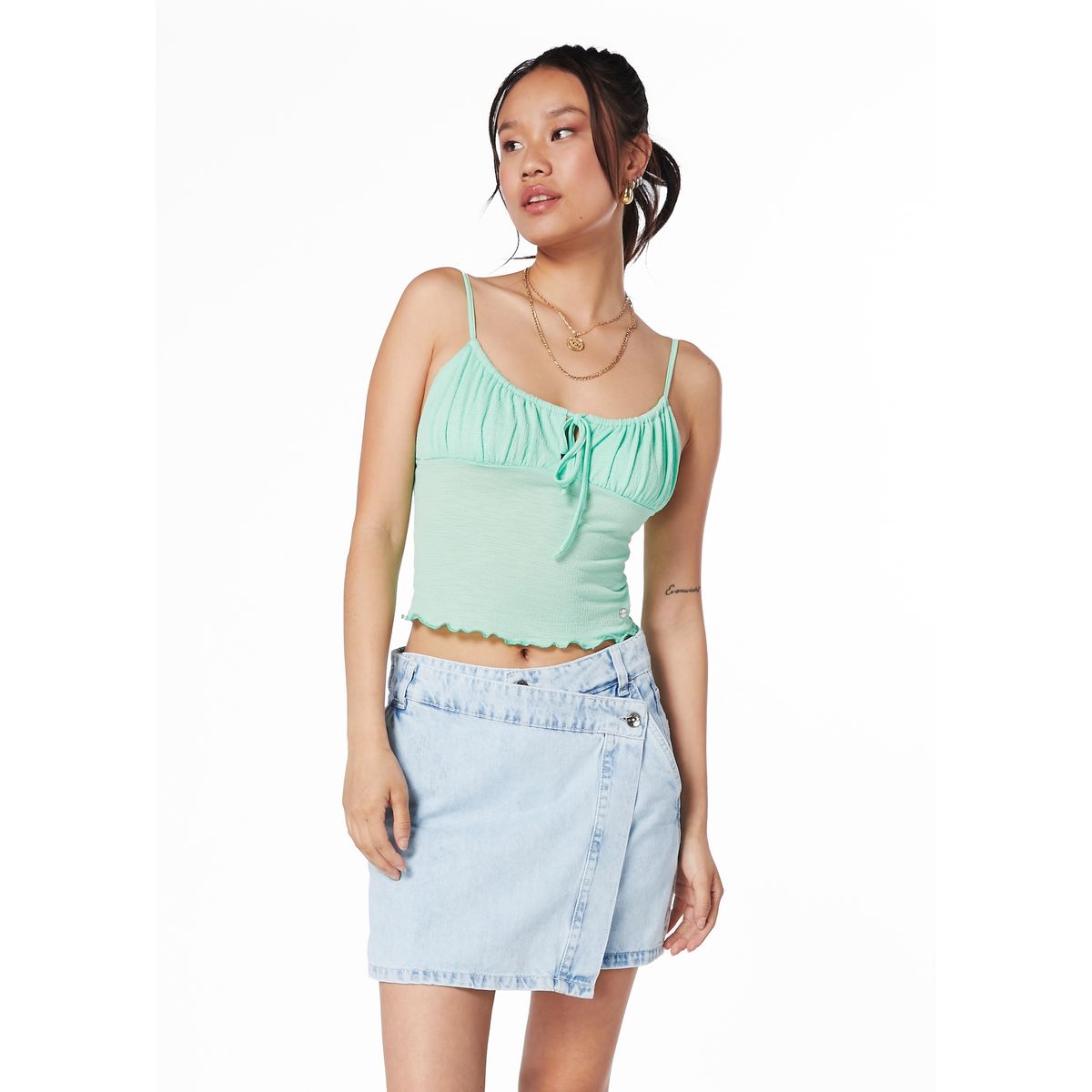 EFESIS - Polera Loopi Regular Pavilos Sin Mangas Mujer