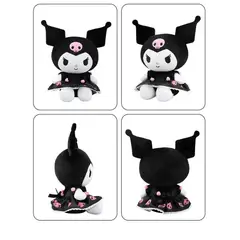 TIOZONEY - Peluche Kuromi Princesa con Corona 27 cm
