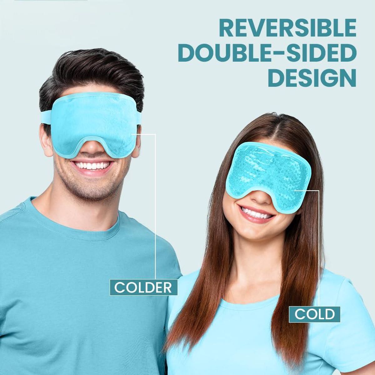 ATURE - Máscara De Dormir Gel Enfriamiento Hielo Para Ojeras Ojos