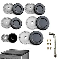 KUANGYE - Quemadores Set De 6 +inyectores Gas Licuado Para Fensa-mademsa