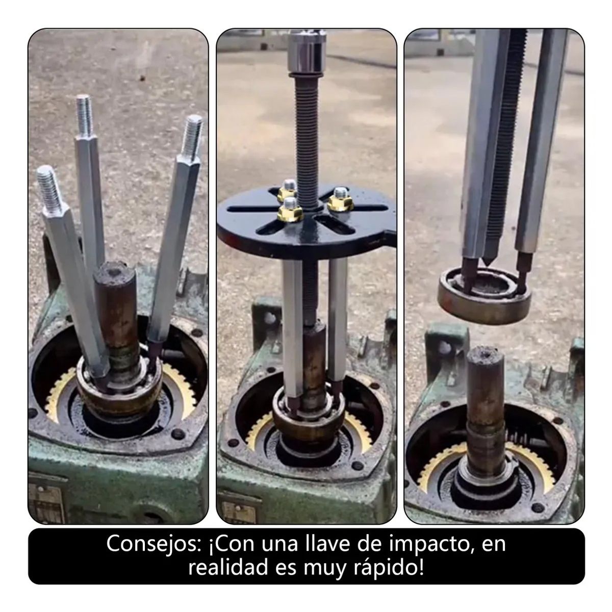 KUANGYE - Extractor De Rodamiento Interno Universal 28pcs