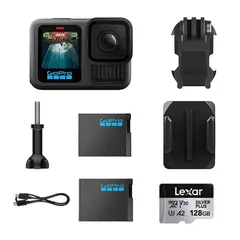 GOPRO - Cámara deportiva HERO13 Black Paquete de batería