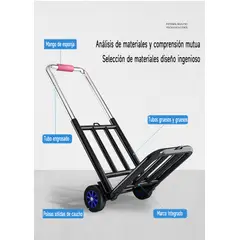 GENERICO - Trolley de carro plegable