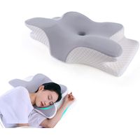 Almohada Ortopédica Cojín Cuello Memory Foam Cervical