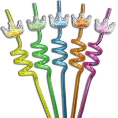 ATURE - Set 10u Bombillas Navideñas Plástico Reutilizables Espiral