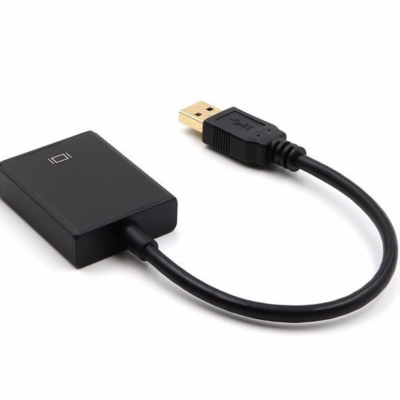 ATURE - Usb 3.0 A Hdmi Hd 1080p 15cm Adaptador Usb A Hdmi Para Pc