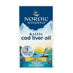 ORTOMOLECULAR - Aceite de Hígado de Bacalao 75mg 90 Softgel Nordic Naturals