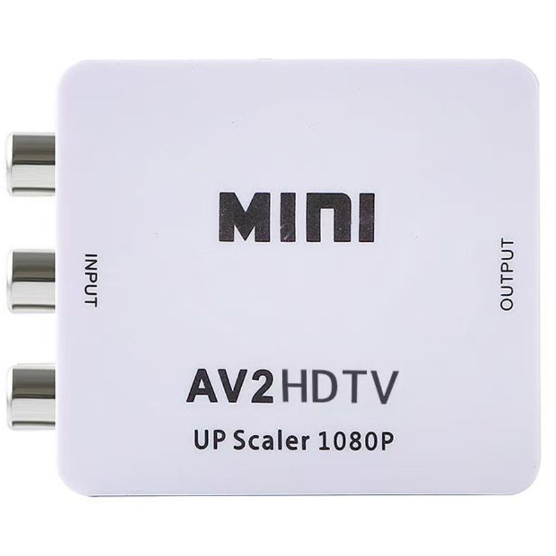 ATURE - Adaptador Rca - Av A Hdmi Audio Video Adaptador Av2hdmi