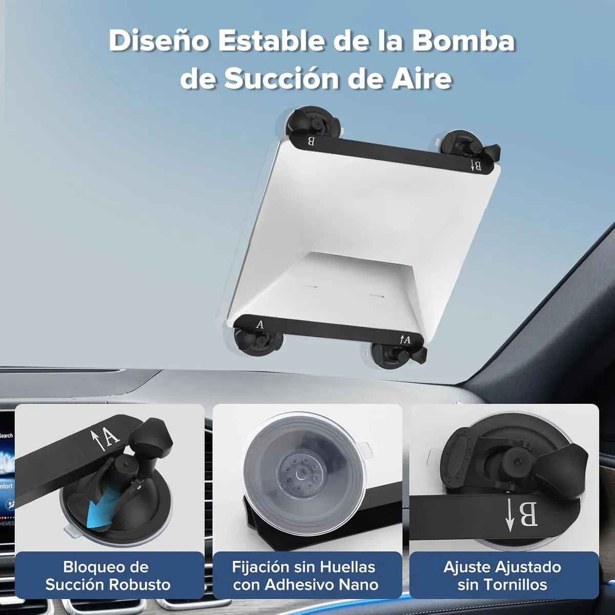 KUANGYE - Soporte De Ventosa O Chupon Para Antena Para Starlink Mini