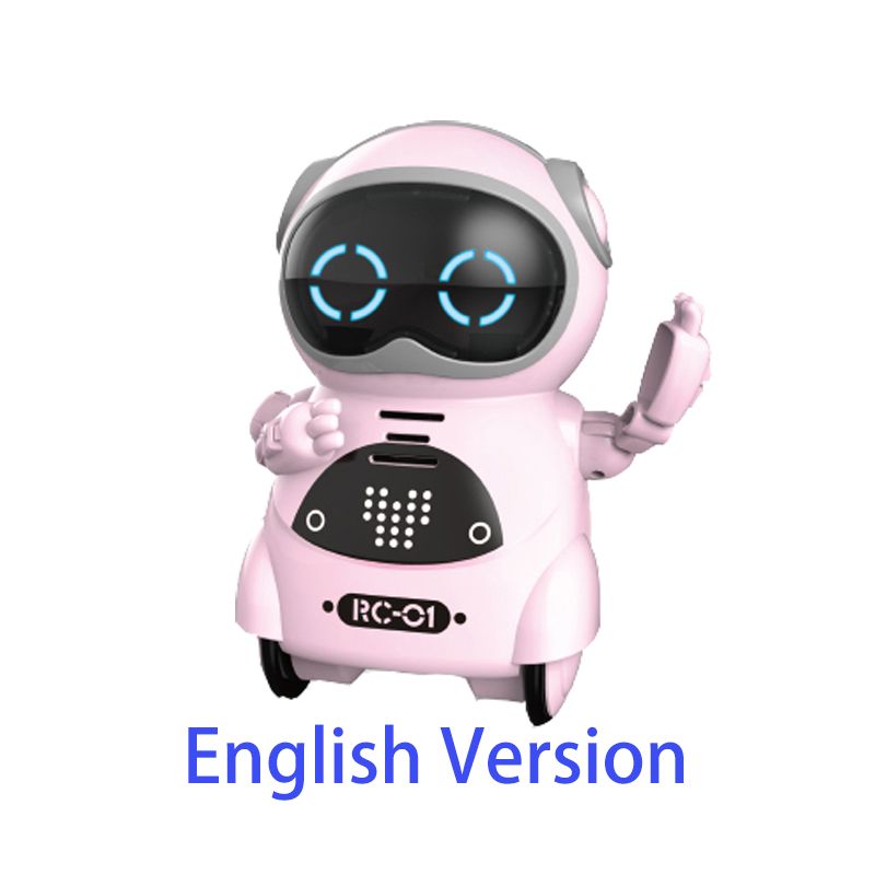 DANWEILE - Un robot parlante interactivo de bolsillo - Rosa