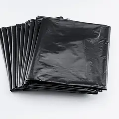 GENERICO - Bolsas negras de basura 80x120 pack de 100