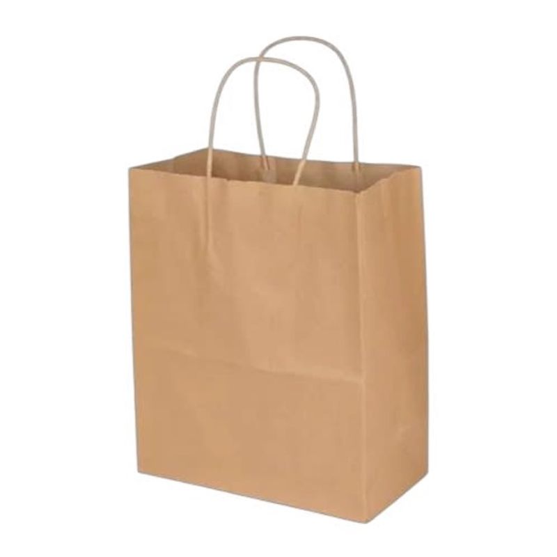 MALIK - Pack 108 bolsa resistentes Cafe 21x13x8 cm