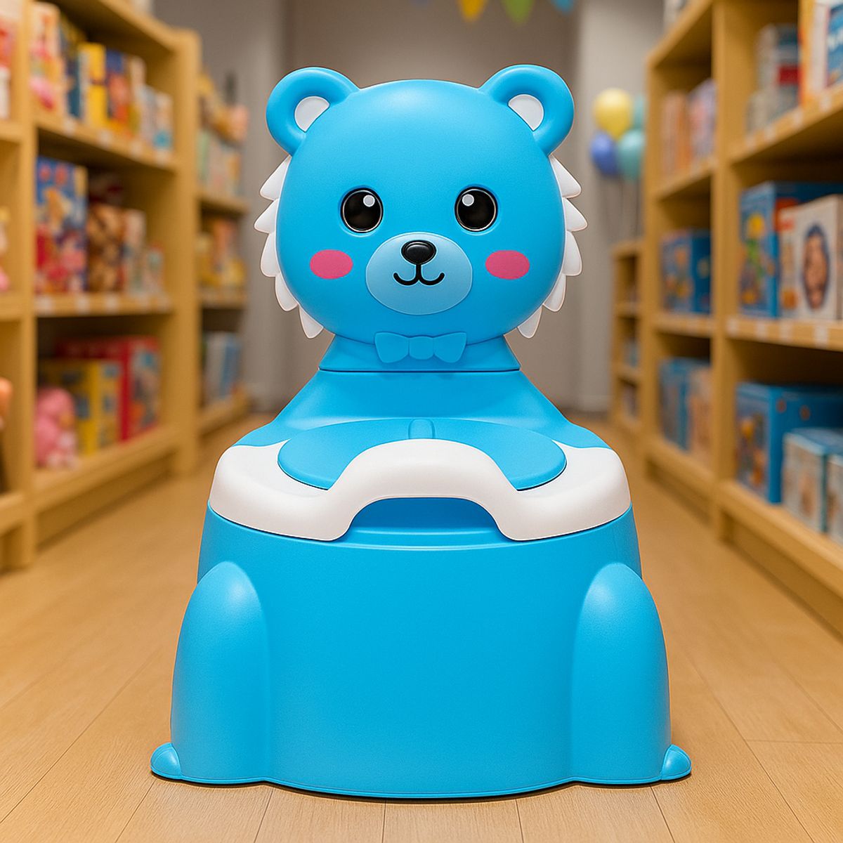 ARMONIA - Bacinica celeste león portátil cómoda aprendizaje baño