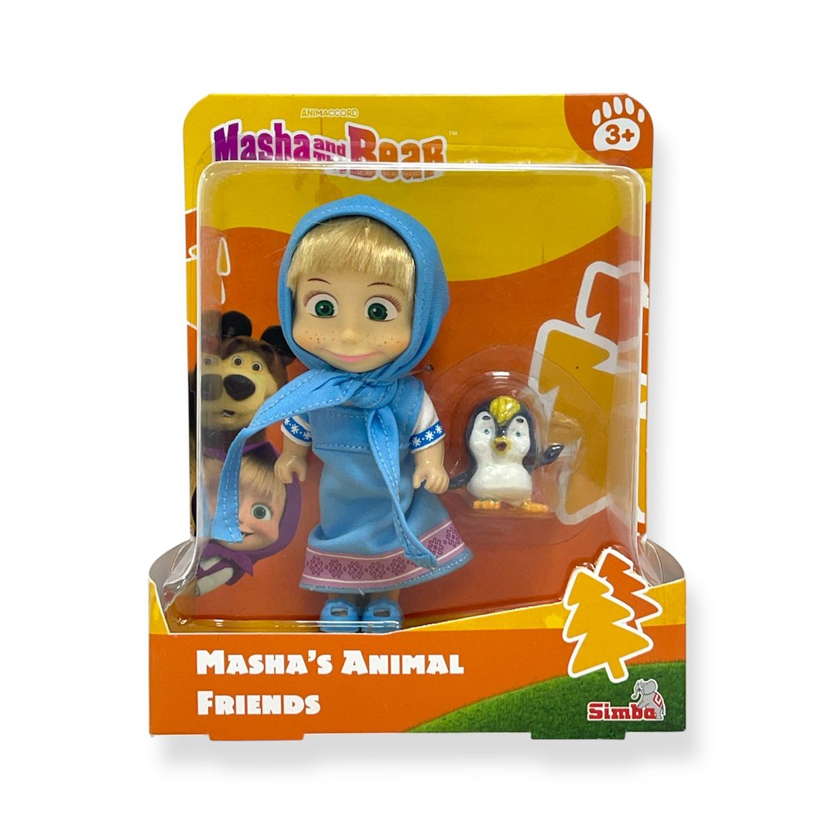 MASHA Y EL OSO - Juguete Masha y sus Amigos El Pingüino - Masha Y El Oso