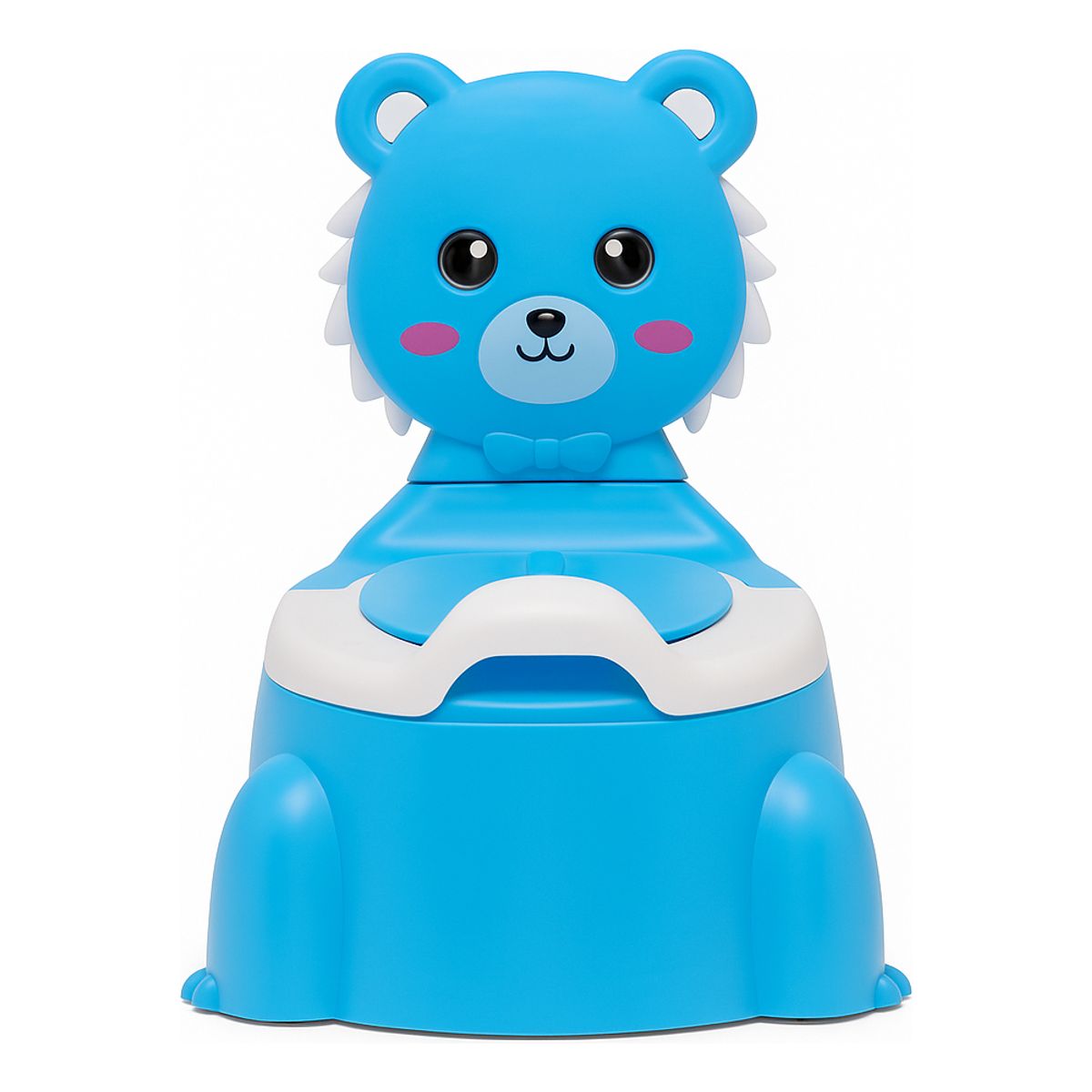 ARMONIA - Bacinica bebé león celeste antidesliza entrenamiento