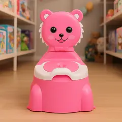 ARMONIA - Bacinica rosa león portátil cómoda aprendizaje baño niños