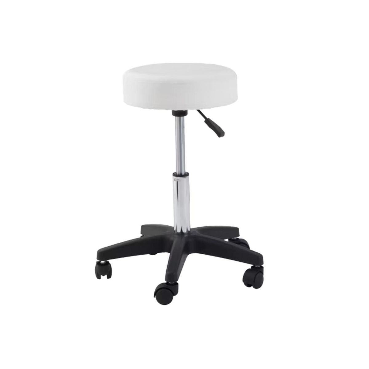 MAXCARE - Piso Taburete Consulta Medica Sin Respaldo - Blanco