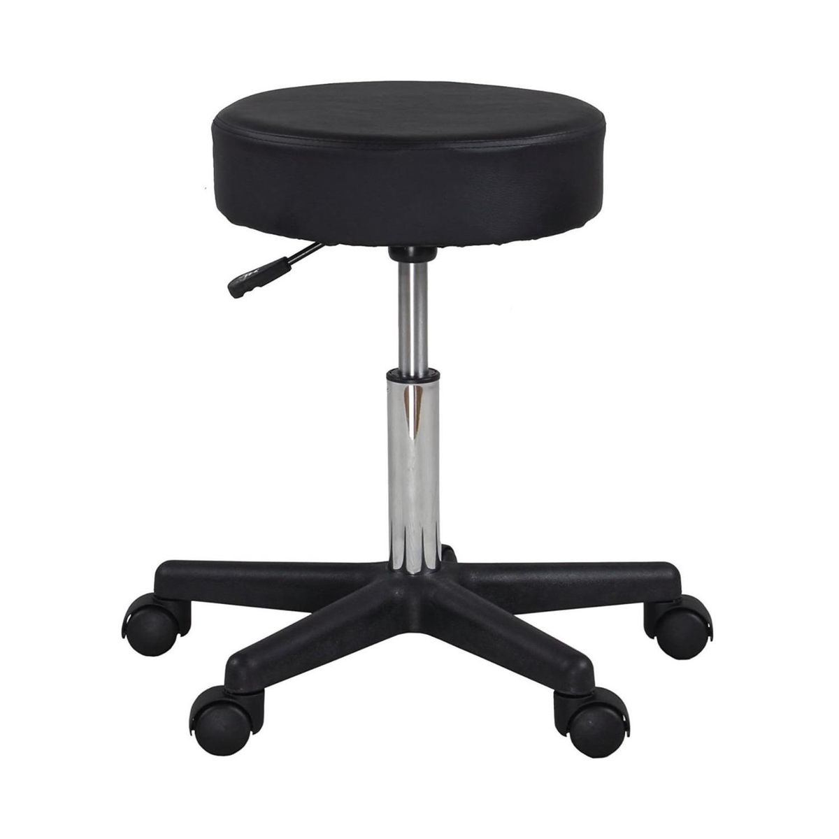 MAXCARE - Piso Taburete Consulta Medica Sin Respaldo - Negro