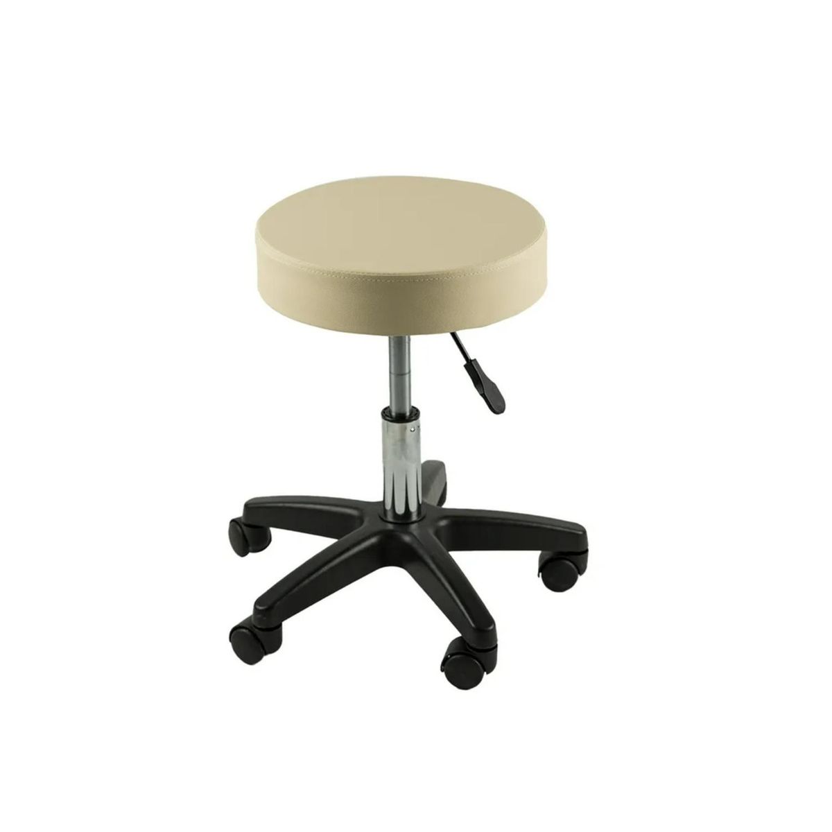 MAXCARE - Piso Taburete Consulta Medica Sin Respaldo - Beige