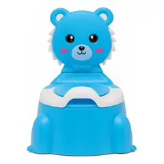 ARMONIA - Bacinica bebé león celeste antidesliza entrenamiento